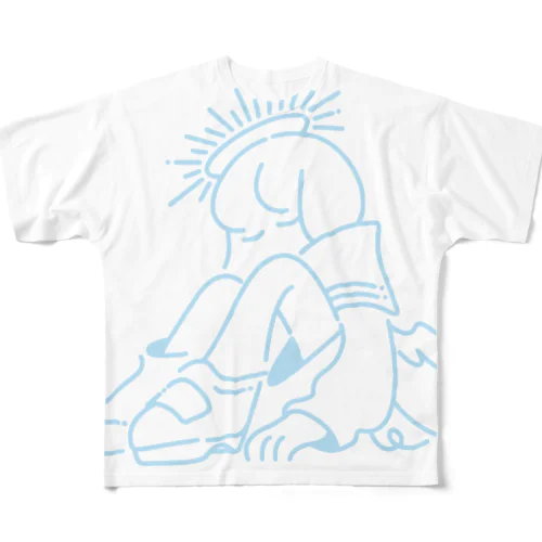 犬天使_BL All-Over Print T-Shirt