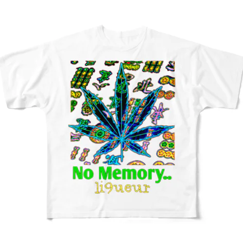 No Memory..カオス フルグラフィックTシャツ