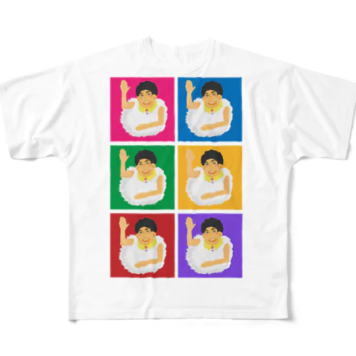 おいすー フルグラフィックTシャツ