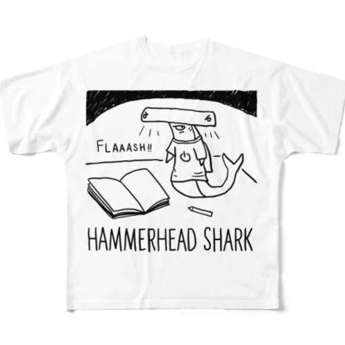 HAMMERHEAD SHARK フルグラフィックTシャツ