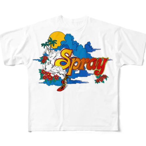 SPRAY All-Over Print T-Shirt