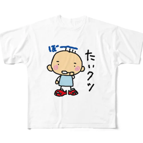 たいクツ フルグラフィックTシャツ