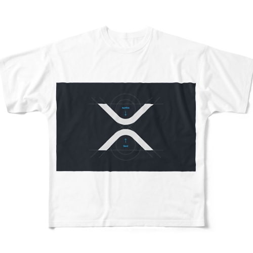 XRP  All-Over Print T-Shirt