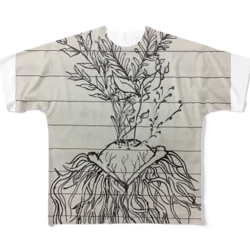 息吹 All-Over Print T-Shirt