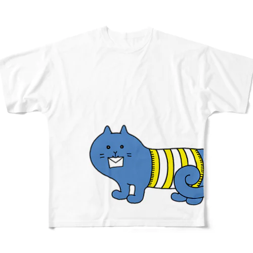 トラになりたいねこ All-Over Print T-Shirt