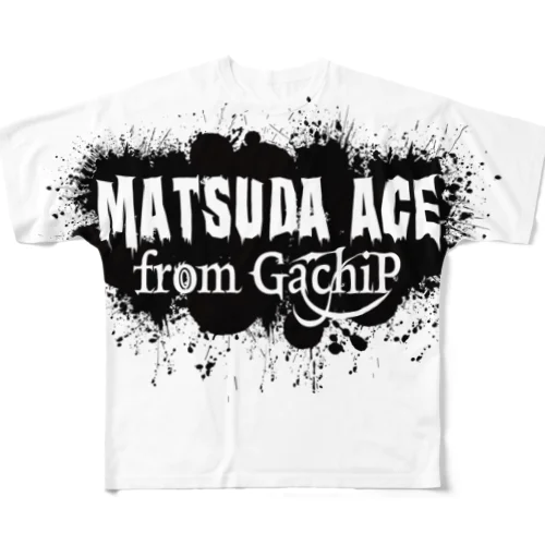 MATSUDA　ACEグッズ フルグラフィックTシャツ
