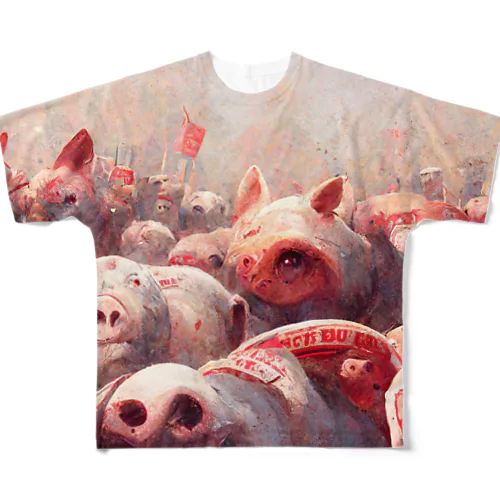 愚か者 All-Over Print T-Shirt