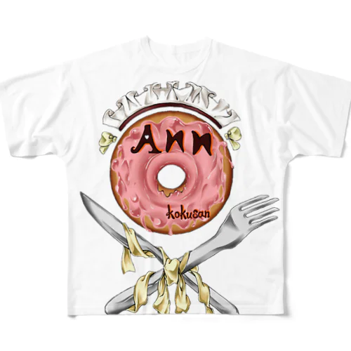 藤本あん All-Over Print T-Shirt