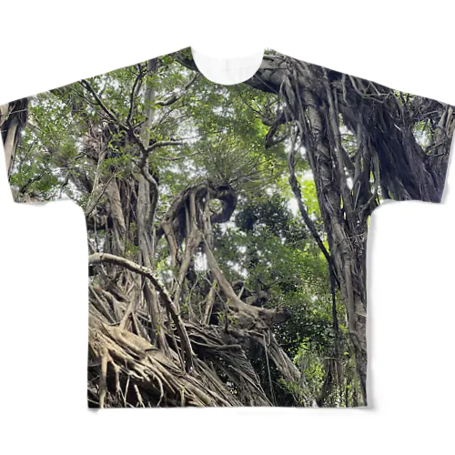 okinawa gajumaru All-Over Print T-Shirt