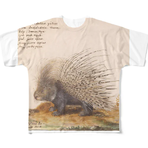 PORCUPINE フルグラフィックTシャツ