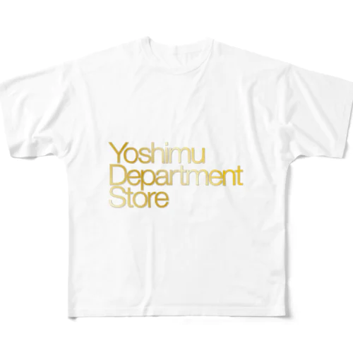 YoshimuDepartmentStore-Gold3 フルグラフィックTシャツ