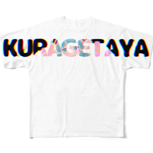 KURAGETAYA All-Over Print T-Shirt