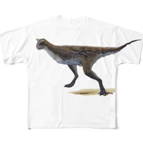 カルノタウルス（着彩） All-Over Print T-Shirt