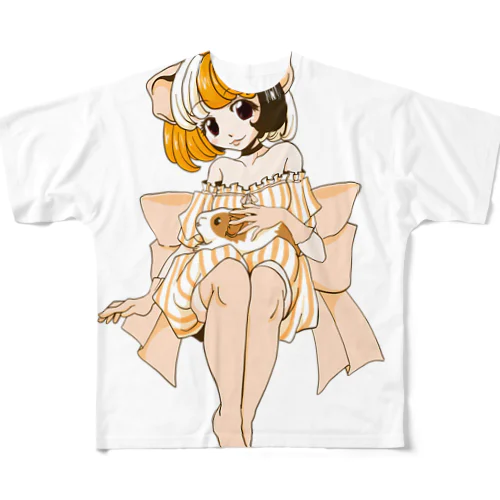 もる子02.png All-Over Print T-Shirt