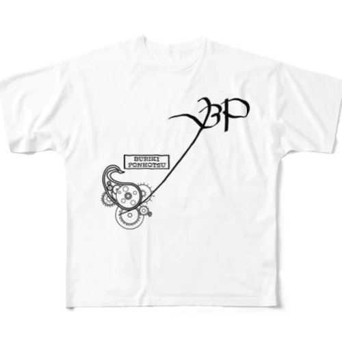 ブランドロゴ All-Over Print T-Shirt