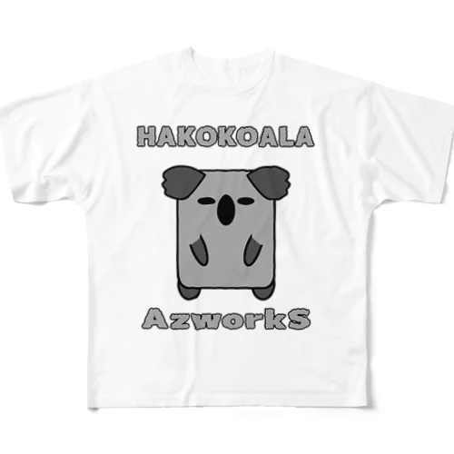 ハココアラ（灰） All-Over Print T-Shirt