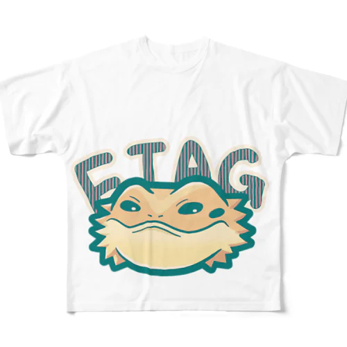 FTAG フルグラフィックTシャツ