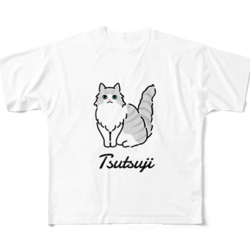 Tsutsuji フルグラフィックTシャツ