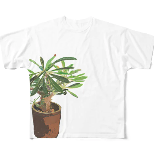 Pachypodium densiflorum All-Over Print T-Shirt