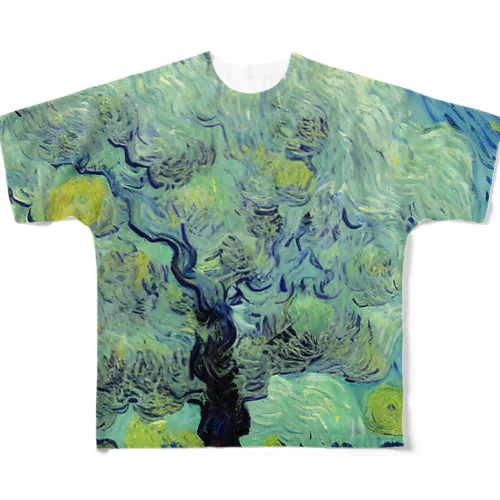 ゴッホの木#4 All-Over Print T-Shirt