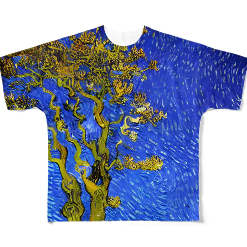 ゴッホの木#144 フルグラフィックTシャツ