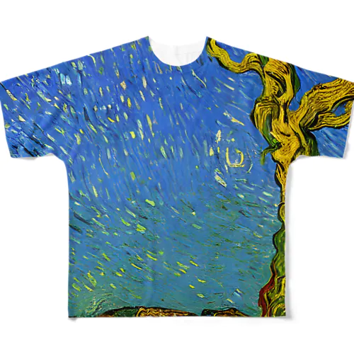 ゴッホの木#283 フルグラフィックTシャツ
