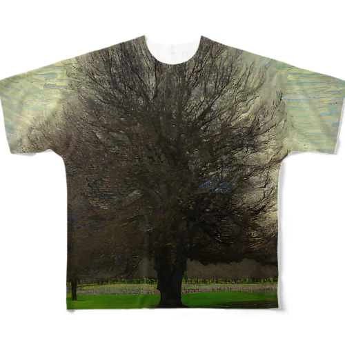 ゴッホの木#328 フルグラフィックTシャツ