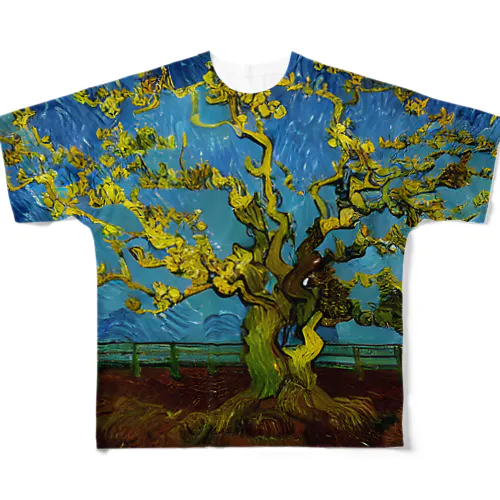 ゴッホの木#337 All-Over Print T-Shirt