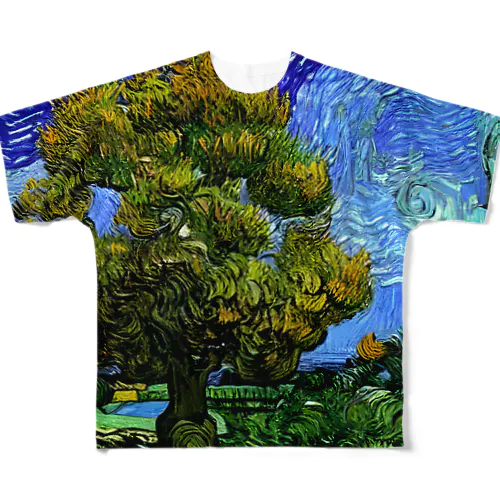 ゴッホの木#345 All-Over Print T-Shirt