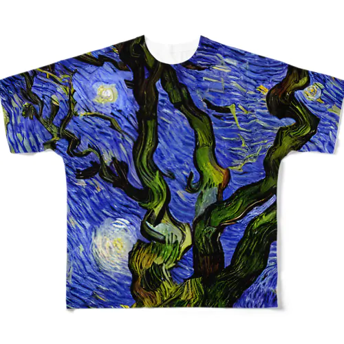 ゴッホの木#348 All-Over Print T-Shirt
