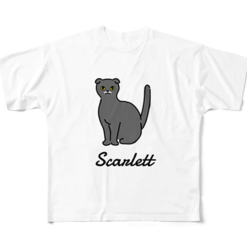 Scarlett フルグラフィックTシャツ