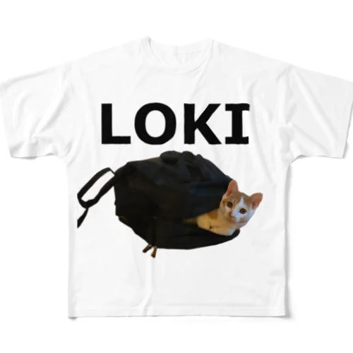 LOKI① フルグラフィックTシャツ