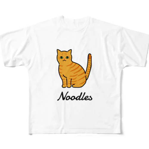 Noodles フルグラフィックTシャツ