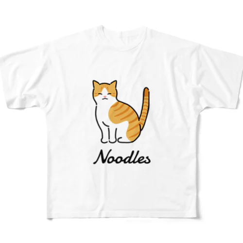 Noodles フルグラフィックTシャツ