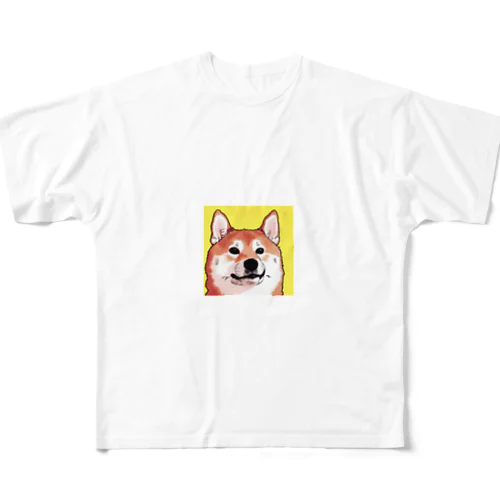 コミック柴犬2 フルグラフィックTシャツ