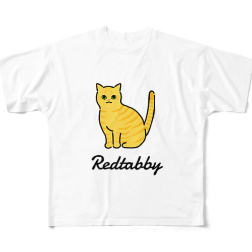 Redtabby フルグラフィックTシャツ