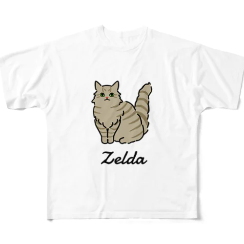 Zelda フルグラフィックTシャツ