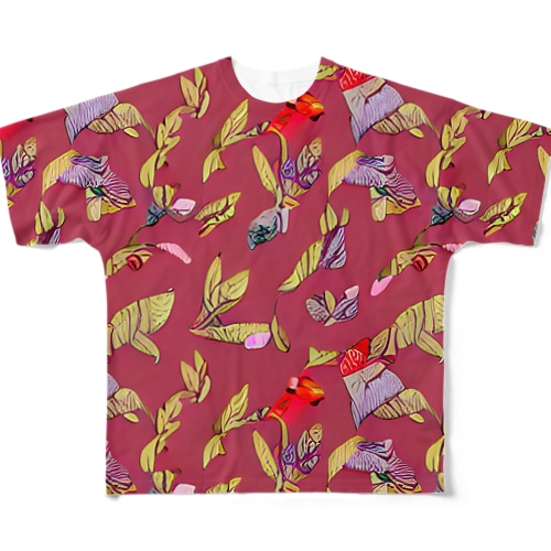 柄物Tシャツ#107 All-Over Print T-Shirt