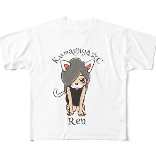 ね子のれんさん All-Over Print T-Shirt