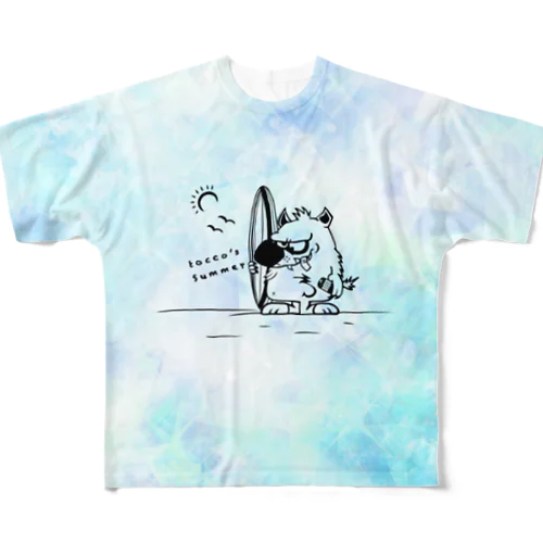 tocco's summer フルグラフィックTシャツ