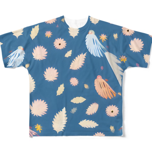 柄物Tシャツ#1392 All-Over Print T-Shirt
