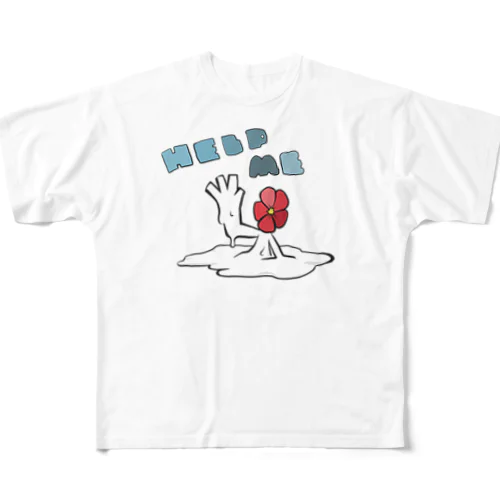 help me All-Over Print T-Shirt