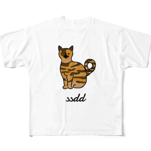 ssdd フルグラフィックTシャツ