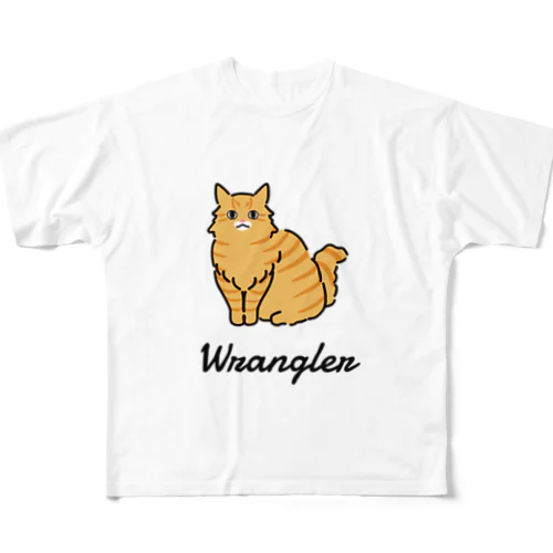 Wrangler フルグラフィックTシャツ
