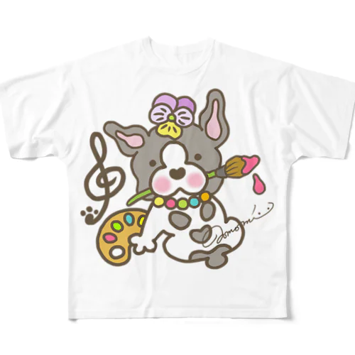 ゴルゴ♡LOGO♡ All-Over Print T-Shirt