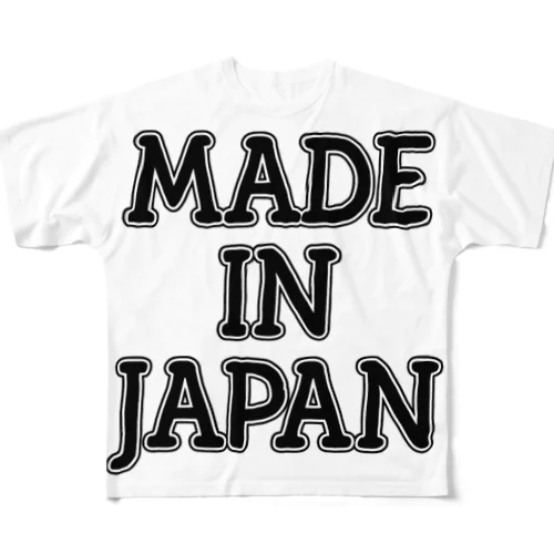 日本製 All-Over Print T-Shirt