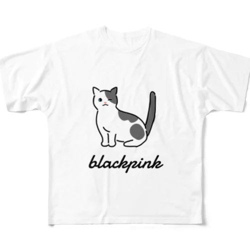 blackpink フルグラフィックTシャツ