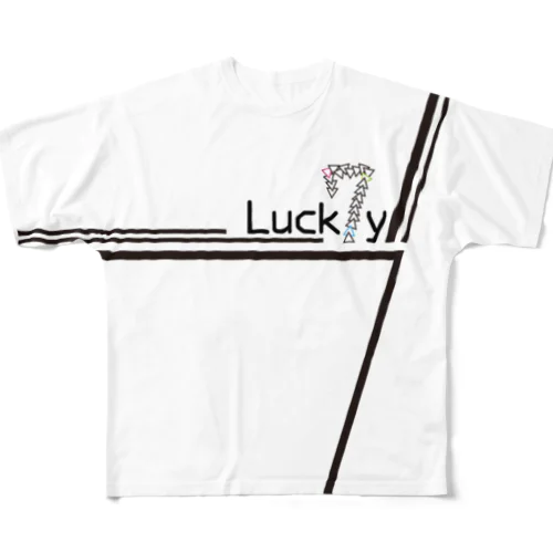 Lucky7 フルグラフィックTシャツ