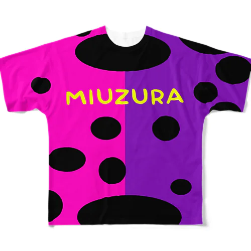 MIUZURA フルグラフィックTシャツ