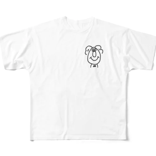 こわらちゃんズ All-Over Print T-Shirt